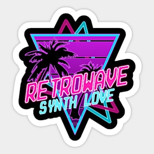 Vaporwave Aesthetic Style 80s Synthwave Japan Sticker